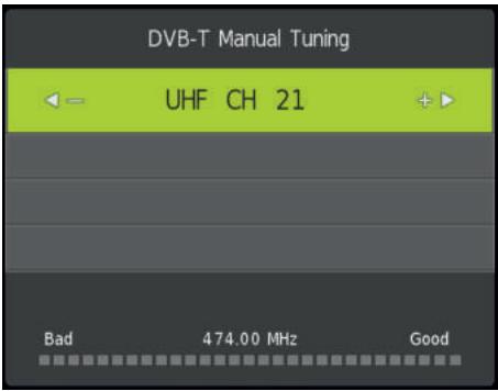 POLAROID TVLED32HDP - DVB-T Manual Tuning - 1