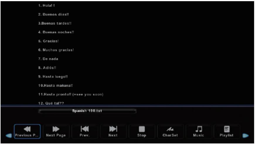 POLAROID TVLED32HDP - Text Menu - 2