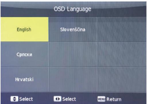 POLAROID TVLED32HDP - OSD Language - 1