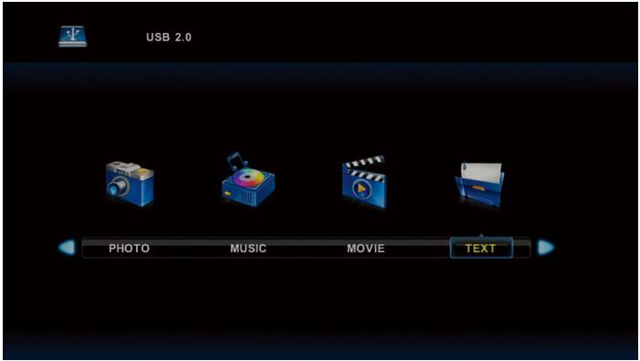 HIGH ONE HI3207HD-HK - Menu de texto - 1