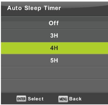 HIGH ONE HI3207HD-HK - Slaaptimer - 2