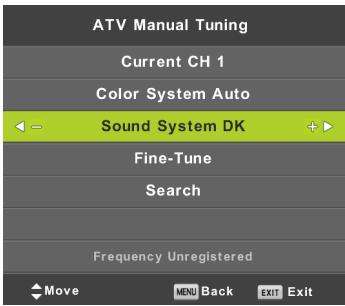 HIGH ONE HI3207HD-HK - Sintonia manual ATV - 1