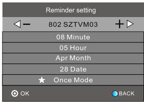 POLAROID TVLED24HD - Menu EPG (Guide électronique des programmes). - 3