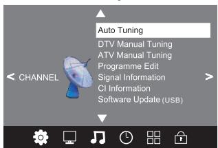 POLAROID TVLED24HD - Automatische Abstimmung (DVB-T) - 1