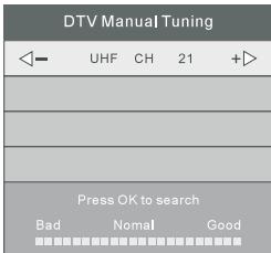 POLAROID TVLED24HD - Recherche manuelle de chaînes TNT (DVB-T) - 2