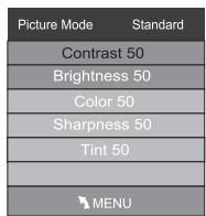 POLAROID TVLED24HD - MENU IMAGE - 2