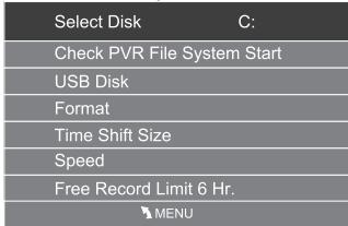 POLAROID TVLED24HD - MENU OPTION - 2
