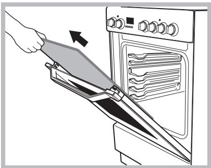INDESIT I6V6C1A.H(W)/FR - Démontage et remontage de la porte du four : - 5