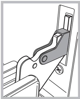 INDESIT I6V6C1A.H(W)/FR - Démontage et remontage de la porte du four : - 1