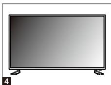 RADIOLA RAD-LD40100K - - Mounting of the stand - 6