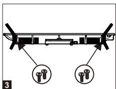 RADIOLA RAD-LD40100K - - Mounting of the stand - 5