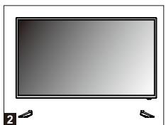 RADIOLA RAD-LD40100K - - Mounting of the stand - 4