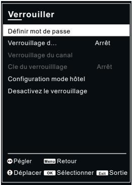 RADIOLA RAD-LD40100K - VERROUILLAGE - 1