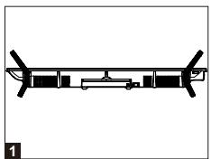 RADIOLA RAD-LD40100K - - Mounting of the stand - 1