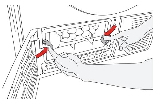 BELLAVITA DHP 8 A++ W205T2 - Nettoyer le tiroir du filtré - 3