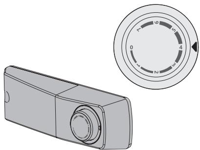 VALBERG 2D 205 A+ S180C - Stand 7 (aanslag) betekent: - 1