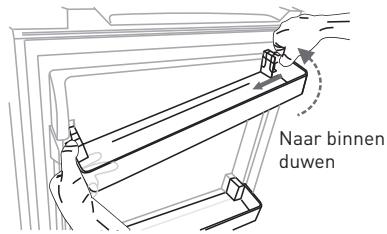 VALBERG 2D 205 A+ S180C - Verwijderen van het rekje - 1