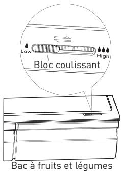 VALBERG 4D 421 A+ DX180C - Bac à légumes et contrôle de l'humidité - 1