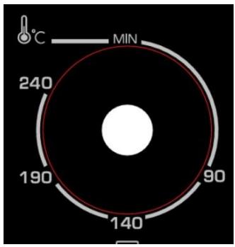 BRANDT FC 420 MUW - b) Ajuste de la temperatura - 1