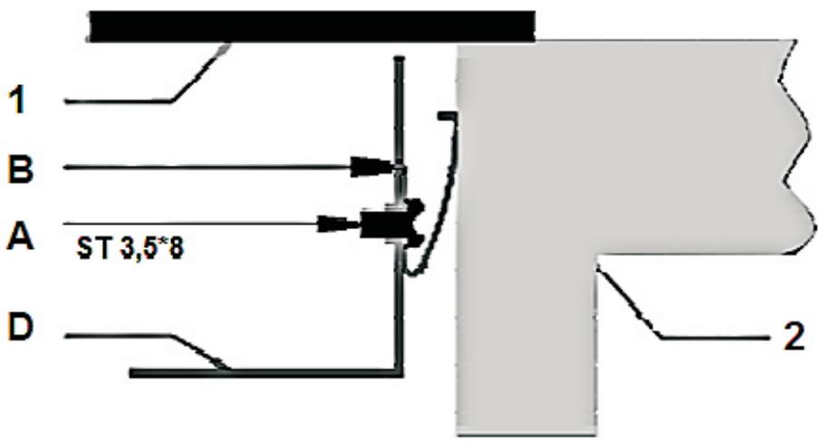 KING D HOME KDTIF 7000 - Régler la position des supports - 2