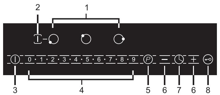 KING D HOME KDTIF 7000 - Control Panel - 1
