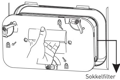 SAMANA DHP 9 A++ W566C - De sokkelfilterschoonmaken - 3