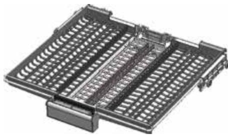 VALBERG 13S47 A+ X205T - Panier à couverts supérieur - 1