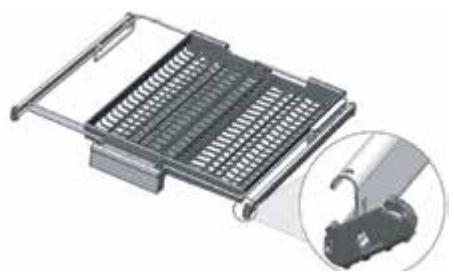 VALBERG 13S47 A+ X205T - Panier à couverts supérieur - 4