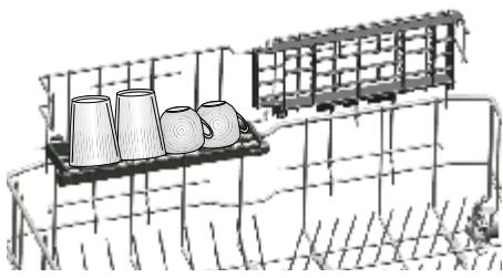 VALBERG 13S47 A+ X205T - Support multifonction/à hauteur ajustable du panier inférieur - 1