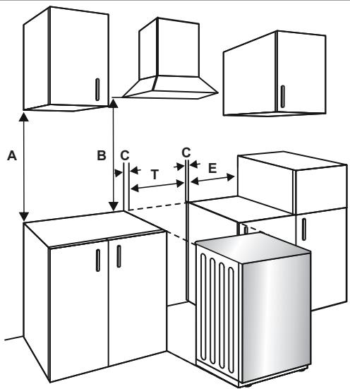 WALTHAM WTCI 56 W - Einbauendes Herdes - 1