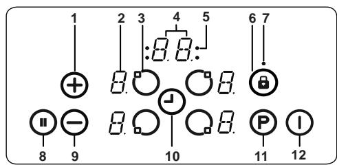 WALTHAM WTCI 56 K - Aanraakbedieningseenheid - 1