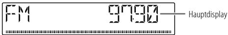 JVC KD-X262 - Ändern der Display-Information - 1
