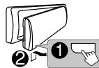 JVC KD-X262 - Frontblende - 3
