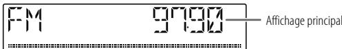 JVC KD-X262 - Changez l'information sur I'affichage - 1