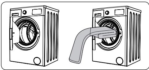 BELLAVITA WM 912 A+++ W701T - Insertion du linge dans la machine - 1