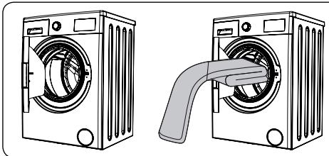 BELLAVITA WM 912 A+++ W701T - Plaatsen van wasgoed in de machine - 1