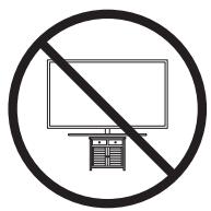 SAMSUNG 55RU7305 - Précautions de sécurité : Fixer le téléviseur au mur pour éviter toute chute - 1