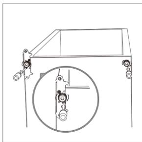 DAEWOO RD-H290S - Inversion du sens d'ouverture des portes - 7