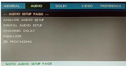 THOMSON THC385 - 2.AUDIO SETUP PAGE - 1