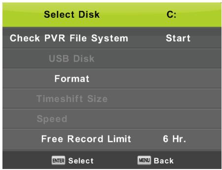 POLAROID TQLED32PR - File di sistema PVR - 1