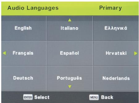POLAROID TQLED32PR - Audio Language - 1