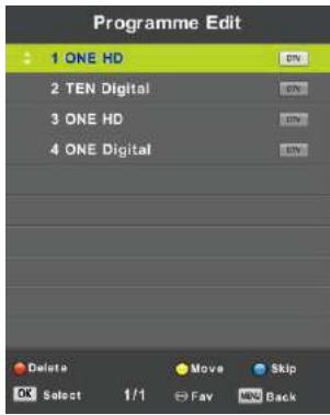 SAMANA SA32001HD - Editar programa - 1