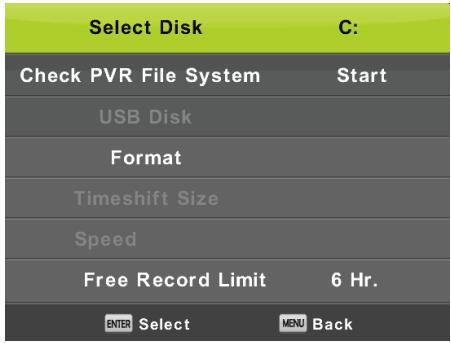 SAMANA SA32001HD - PVR-Dateisystem - 1