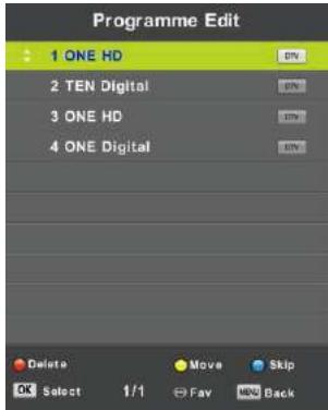 SAMANA SA32001HD - Programm bearbeiten - 1