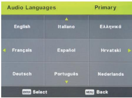 SAMANA SA32001HD - Idiomas de audio - 1
