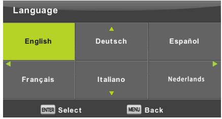 SAMANA SA32001HD - Lingua di visualizzazione del menu sullo schermo - 1
