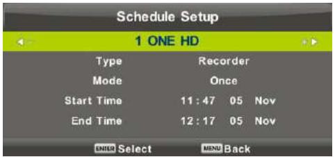 SAMANA SA32001HD - Timerliste - 2