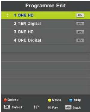 SAMANA SA32001HD - Programma bewerken - 1