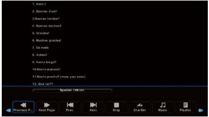 SAMANA SA32001HD - Menu de texto - 2