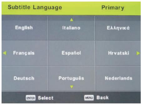 SAMANA SA32001HD - Untertitelsprache - 1